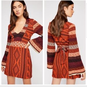 Free People Patchwork Dress Size Medium